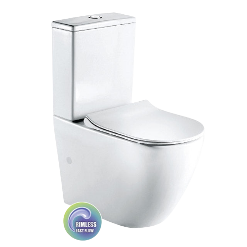 DUBLIN - RIMLESS BACK TO WALL TOILET SUITE
