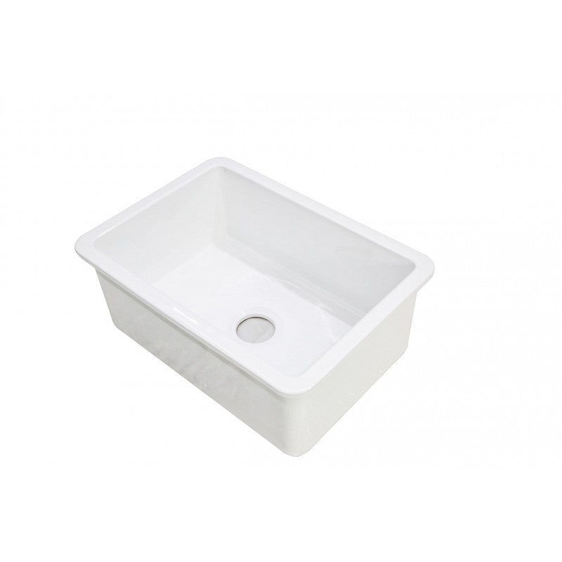 RECTANGLE DROP IN PORCELAIN LAUNDRY SINK